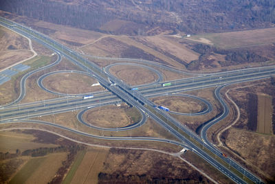 Aerial highway junction