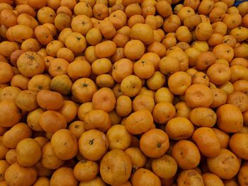 Full frame shot of fruits for sale at market stall