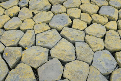 Full frame shot of stones