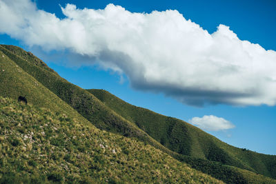 Panoramic view of landscape against sky