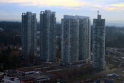 Cityscape against sky