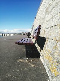 Traditional windmill against sky