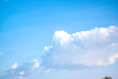 Low angle view of clouds in sky