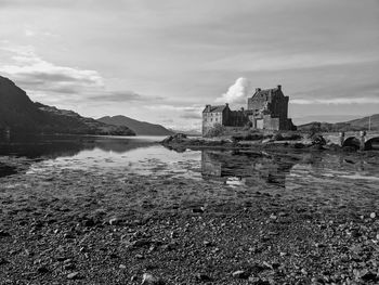 Eilean donan castle from the shore