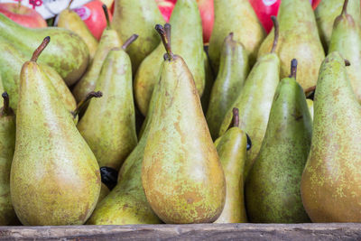 Close-up of fruits for sale at market stall