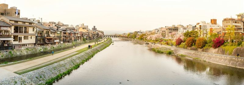 Canal along buildings