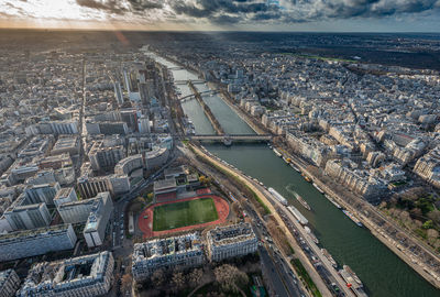 Paris birds view 