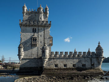 The belem tower in lisbon - portugal