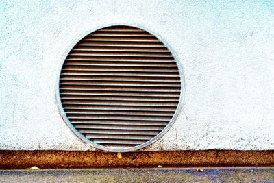 Close-up of pipes against wall