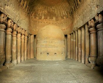 Corridor of historic building