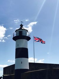 Lighthouse against sky