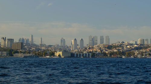 View of city at waterfront