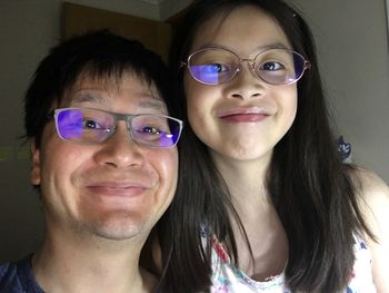 Portrait of smiling young woman