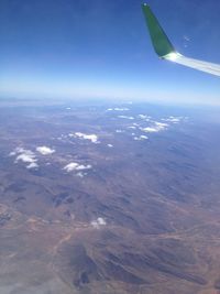 Aerial view of landscape against sky