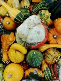 Close-up of fruits for sale at market stall