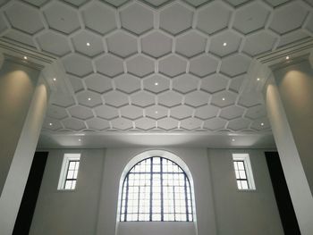 Low angle view of ceiling