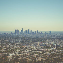 Skyscrapers in city