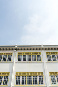 Low angle view of building against sky