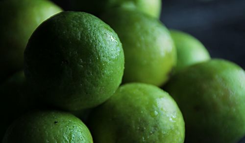 Close-up of green fruits