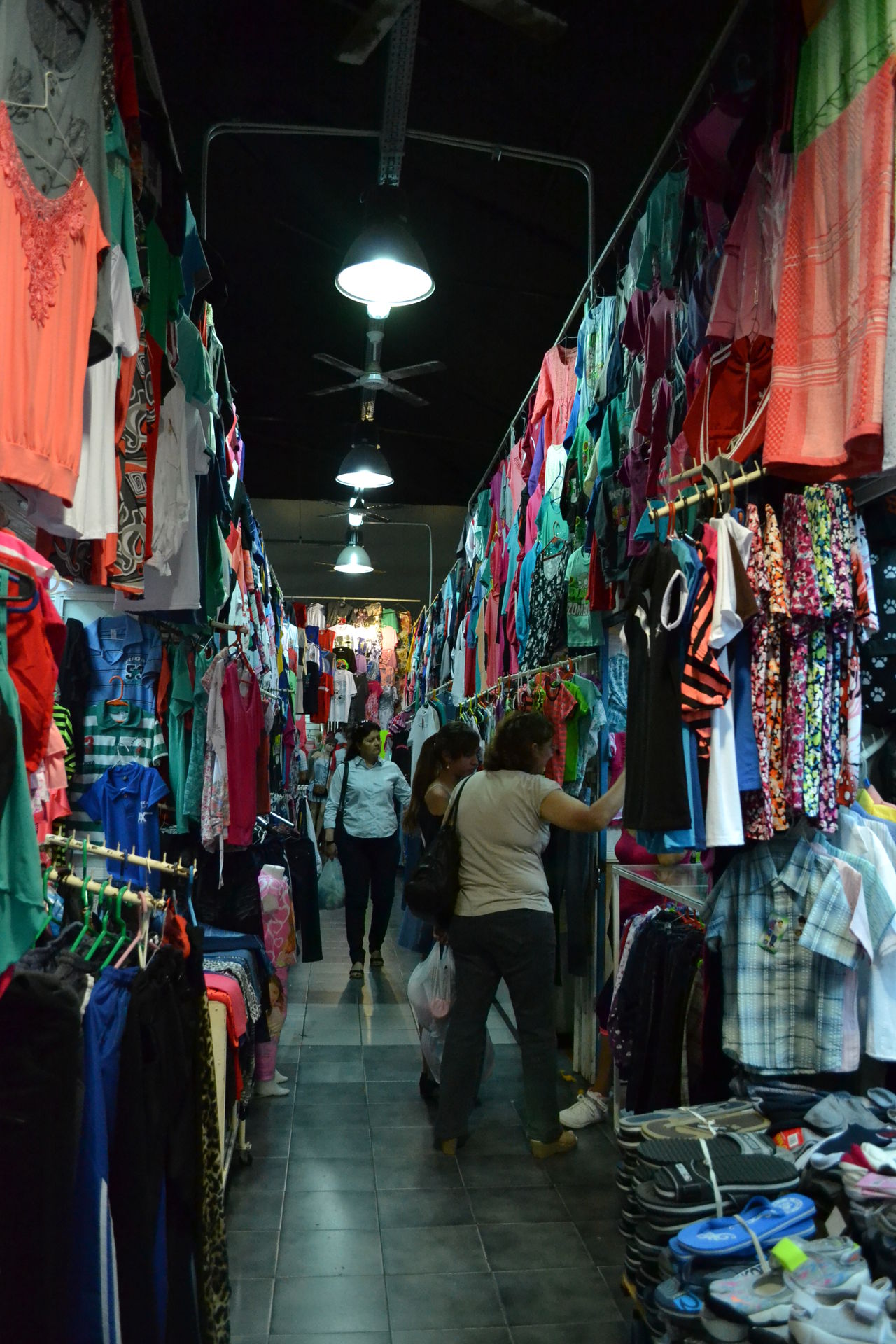 Clothes market