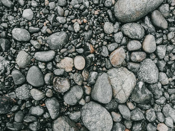 Full frame shot of stones