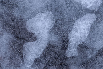 Full frame shot of ice