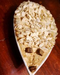 Close-up of bread on table