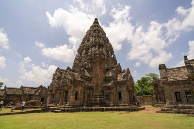 Temple against sky