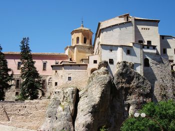 Cathedral against clear sky