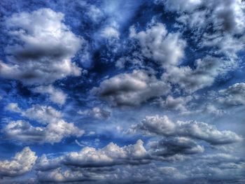 Scenic view of clouds in sky