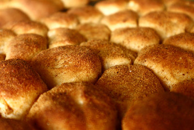Photo of freshly baked filipino bread called pan de sal or salted bread