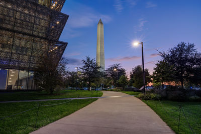 View of monument