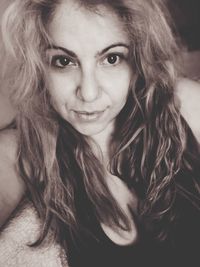 Portrait of smiling young woman