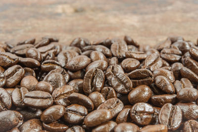 Close-up of coffee beans