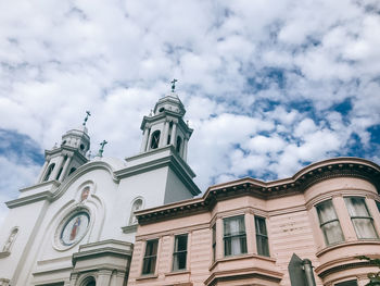 Low angle view of cathedral against sky