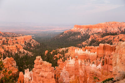 Scenic view of mountain against cloudy sky
bryce canyon, utah
