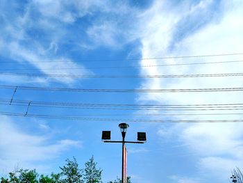 Low angle view of cloudy sky