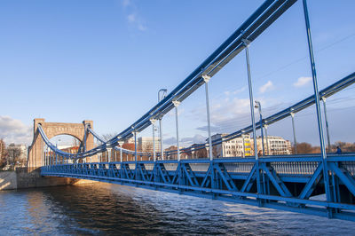 Grunwaldzki bridge in wroclaw.