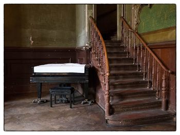 Staircase in building