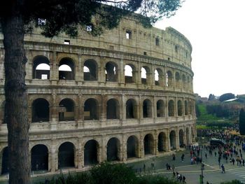 View of historical building against sky