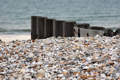 Stones on beach