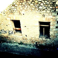 View of old building