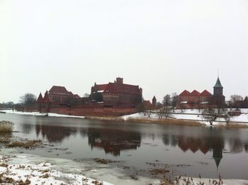 Built structure in water