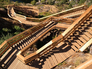 Winding stairway at the paiva walkways.