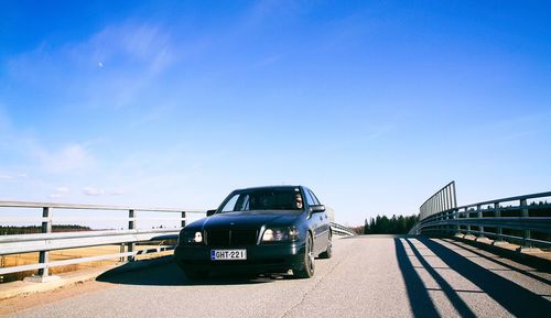 Cars on road