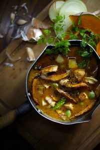 Close-up of food in bowl