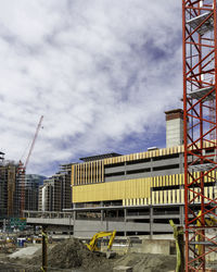 View of construction site against sky