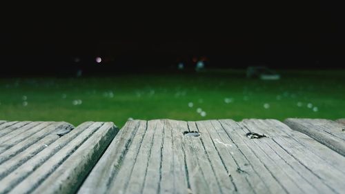 Close-up of wooden plank