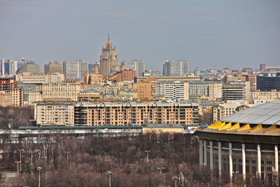 Buildings in city