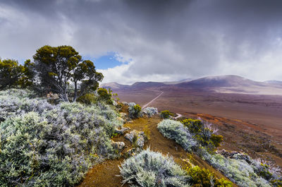 La plaine des sables, volcano area, reunion island